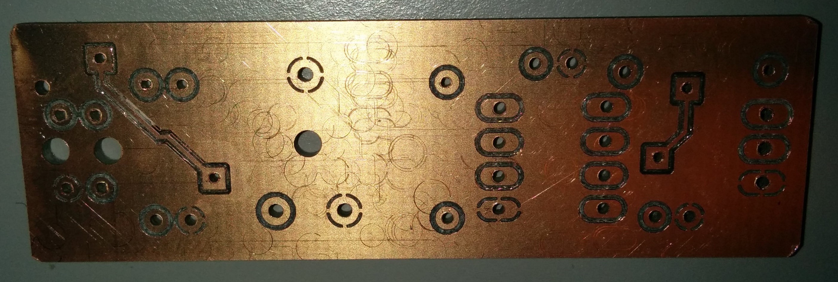 Front side of the PCB