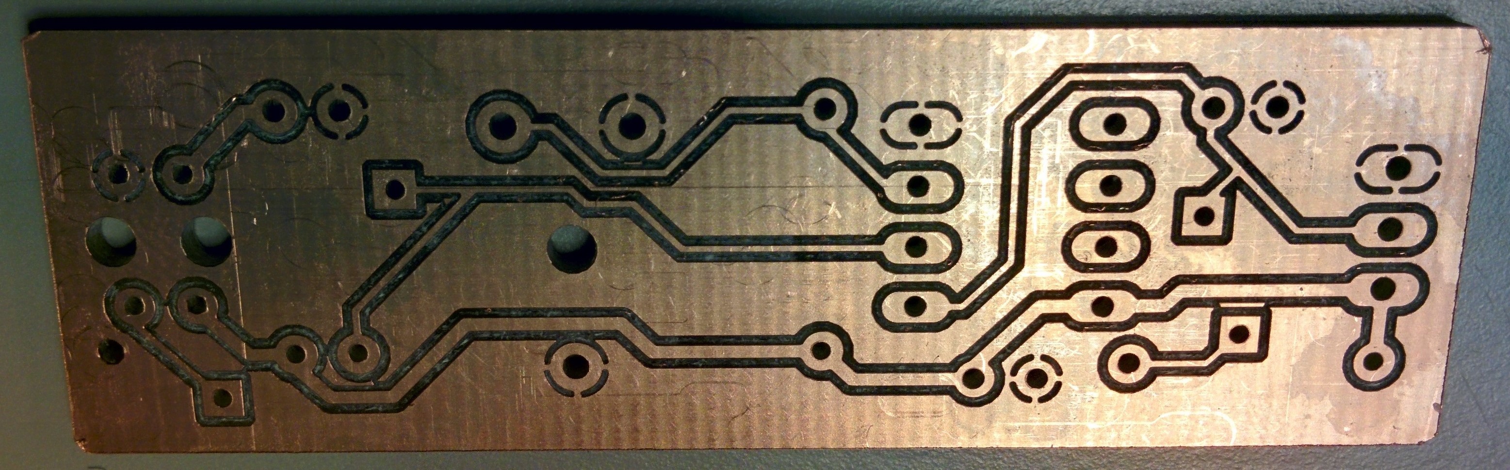 Backside of the PCB